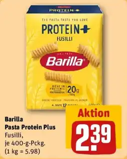 REWE Barilla Pasta Protein Plus Fusilli Angebot