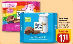 REWE Ritter Sport Schokolade Angebot