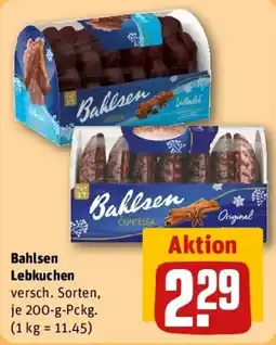 REWE Bahlsen Lebkuchen Angebot