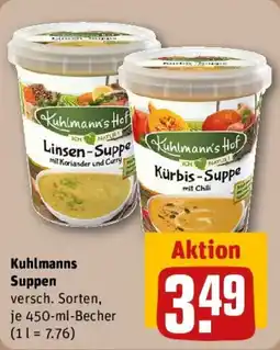REWE Kuhlmanns Suppen Angebot