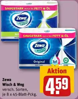REWE Zewa Wisch & Weg Angebot