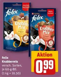 REWE Felix Knabbermix Angebot