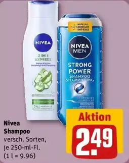 REWE Nivea Shampoo Angebot