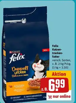 REWE Felix Katzen-trockenfutter Angebot