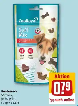 REWE ZooRoyal Hundesnack Angebot
