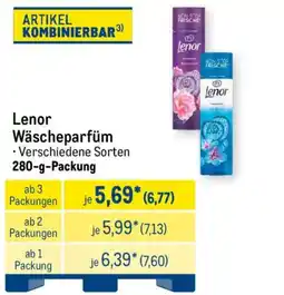 METRO Lenor Wäscheparfüm Angebot