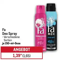 METRO Fa Deo Spray Angebot