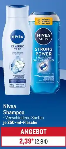 METRO Nivea Shampoo Angebot