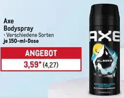 METRO Axe Bodyspray Angebot
