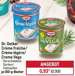 METRO Dr. Oetker Crème fraîche/Crème légère/Creme Vega Angebot