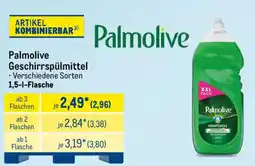 METRO Palmolive Geschirrspülmittel Angebot