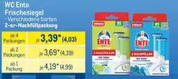 METRO WC Ente Frischesiegel Angebot