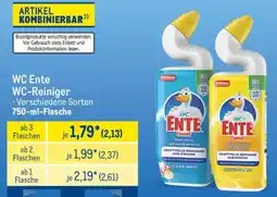 METRO WC Ente WC-Reiniger Angebot