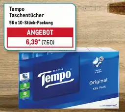 METRO Tempo Taschentücher Angebot
