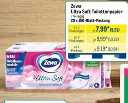 METRO Zewa Ultra Soft Toilettenpapier Angebot