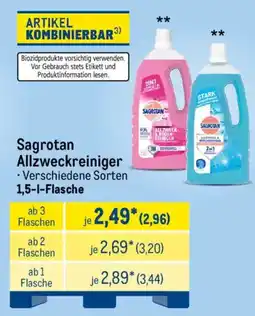 METRO Sagrotan Allzweckreiniger Angebot