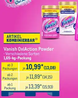 METRO Vanish OxiAction Powder Angebot
