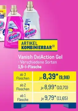 METRO Vanish OxiAction Gel Angebot
