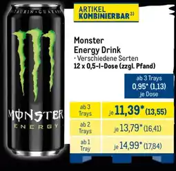 METRO Monster Energy Drink Angebot