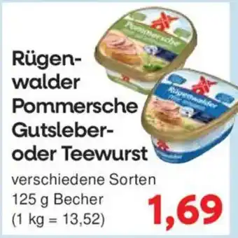 Rügenwalder Pommersche Gutsleber- oder Teewurst