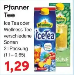 Konsum Leipzig Pfanner Ice Tea Angebot