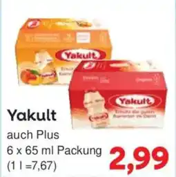Konsum Leipzig Yakult auch Plus Angebot
