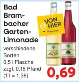 Konsum Leipzig Bad Brambacher Garten-Limonade Angebot