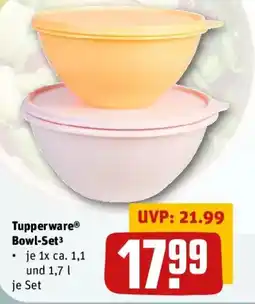 REWE Tupperware Bowl-Set Angebot