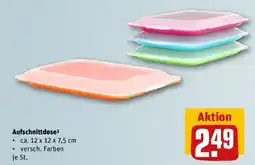 REWE Aufschnitt-dose Angebot