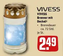 REWE VIVESS Brenner mit Deckel Angebot