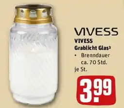 REWE VIVESS Grablicht Glas³ Angebot
