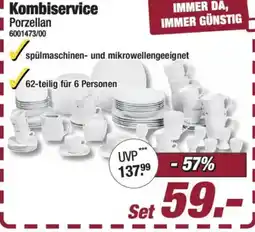 Poco Kombiservice Porzellan Angebot