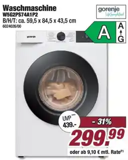 Poco Waschmaschine gorenje Angebot