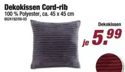 Poco Dekokissen Cord-rib Angebot