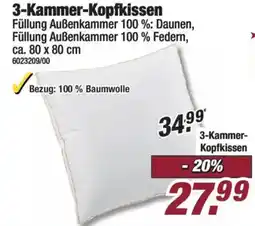 Poco 3-Kammer-Kopfkissen Angebot