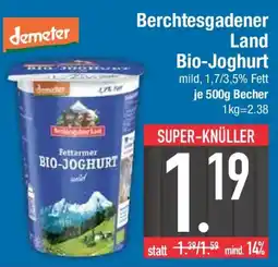 E-Center Berchtesgadener Land Bio-Joghurt Angebot