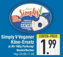 E-Center Simply V Veganer Käse-Ersatz Angebot