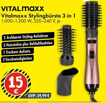 Vitalmaxx Stylingbürste 3 in 1