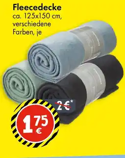 TEDi Fleecedecke Angebot