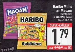 E-Center Haribo Minis oder Maoam Angebot