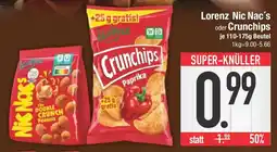 E-Center Lorenz Nic Nac's oder Crunchips Angebot