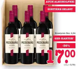 Scheck-in-Center Spanien Freixenet Mederaño oder Mia Wein auch 0,0% alkoholfrei Angebot