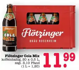 Scheck-in-Center Flötzinger Cola Mix Angebot