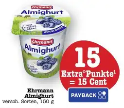 Scheck-in-Center Ehrmann Almighurt Angebot