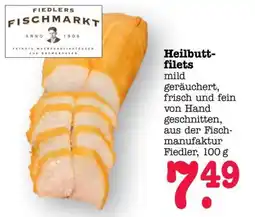 Scheck-in-Center Heilbutt-filets Fiedlers Fischmarkt Angebot