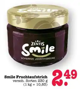 Scheck-in-Center ZENTIS Smile Fruchtaufstrich Angebot