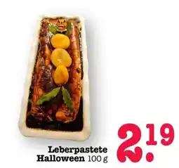 Scheck-in-Center Leberpastete Halloween Angebot