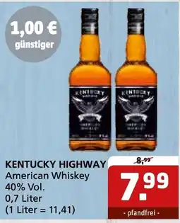 Getränke Quelle KENTUCKY HIGHWAY American Whiskey Angebot