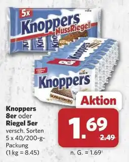 Combi Knoppers NussRiegel Angebot