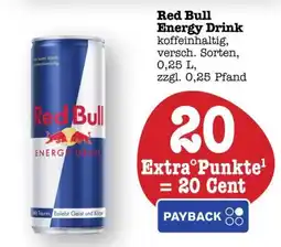 Scheck-in-Center Red Bull Energy Drink Angebot